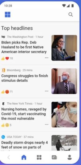 screenshot of Bing Visual Search